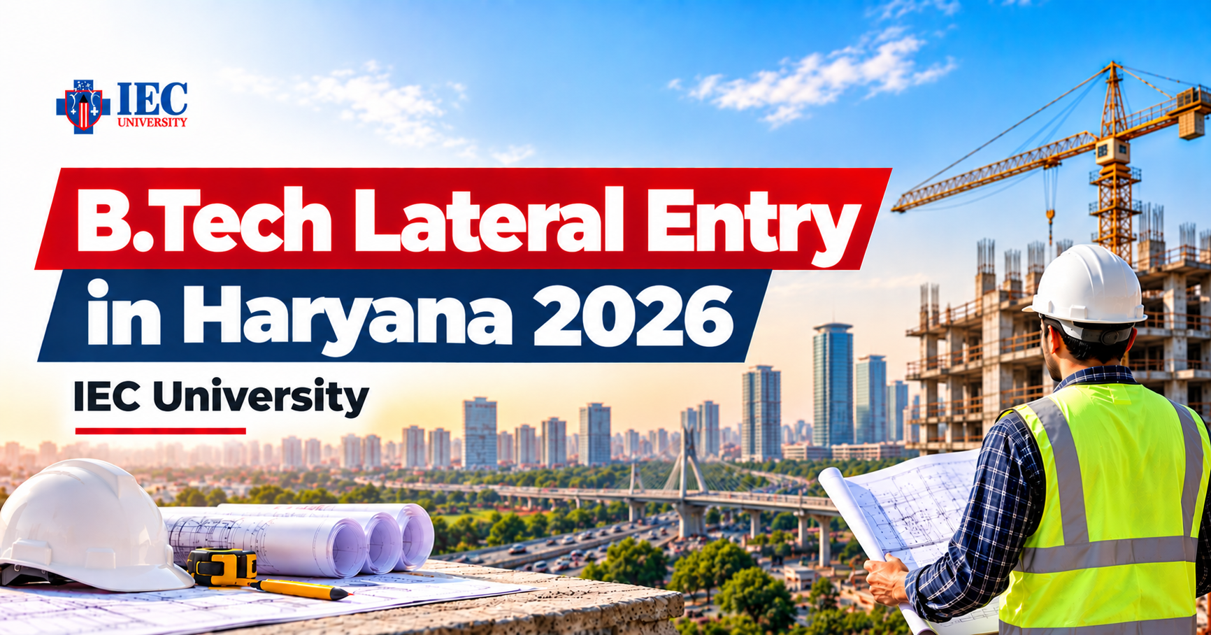 B.Tech Lateral Entry in Haryana 2026 | IEC University